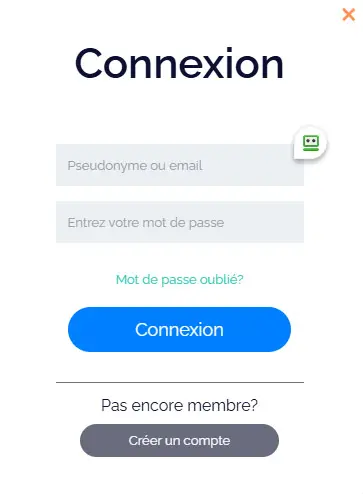 Connexion des membres du Wazamba Casino