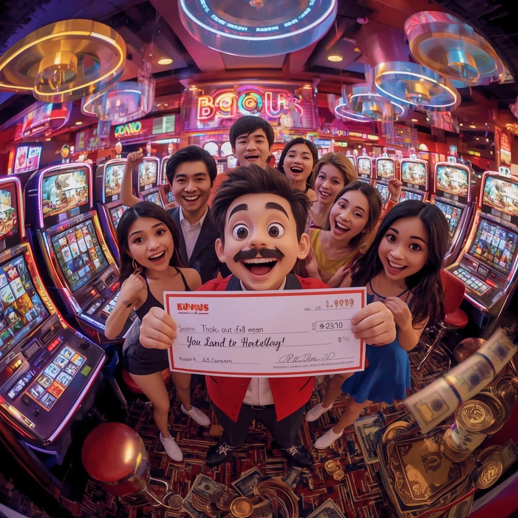 bonus dans les mains de l'homme au casino Wazamba Casino