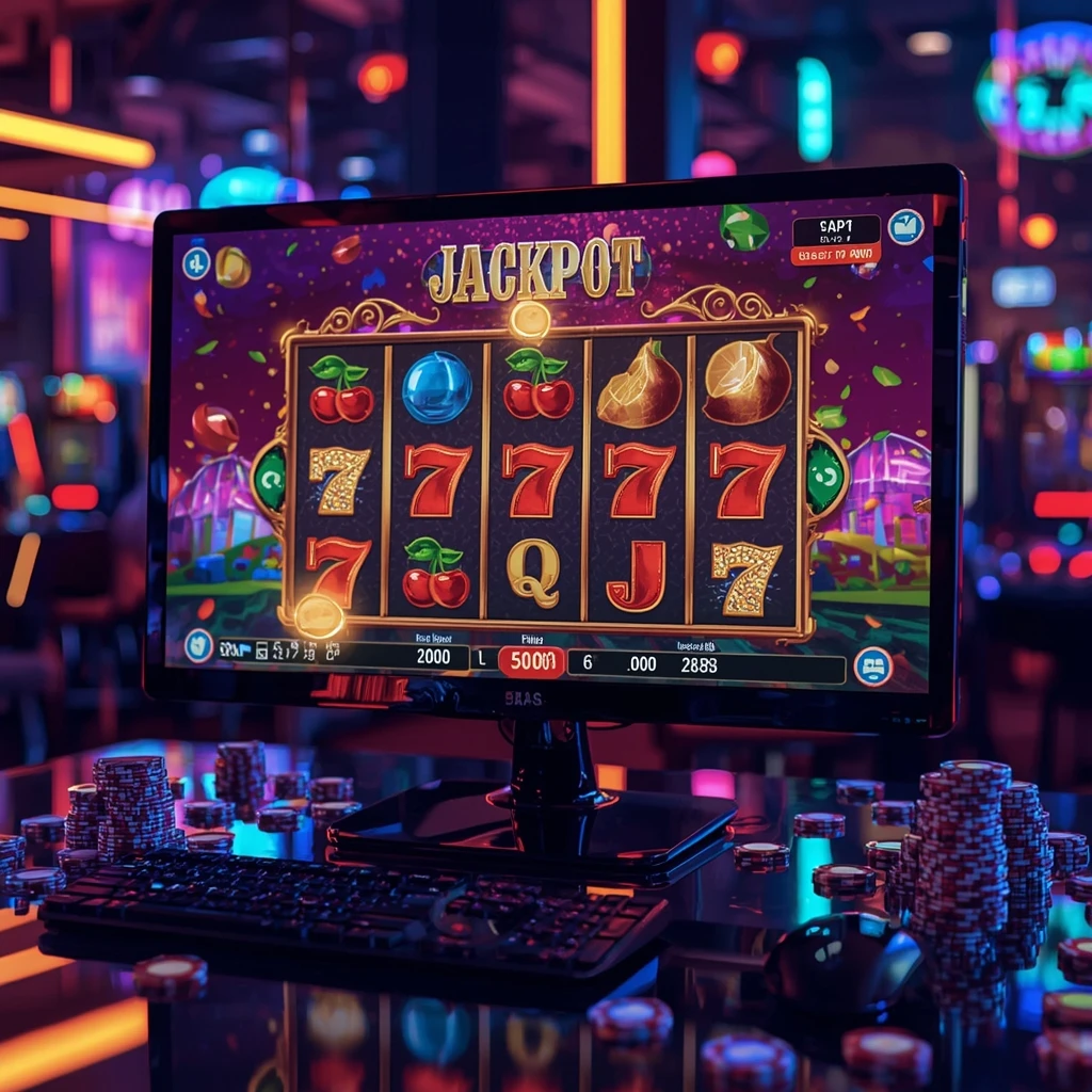 slots sur le moniteur WAZAMBA CASINO